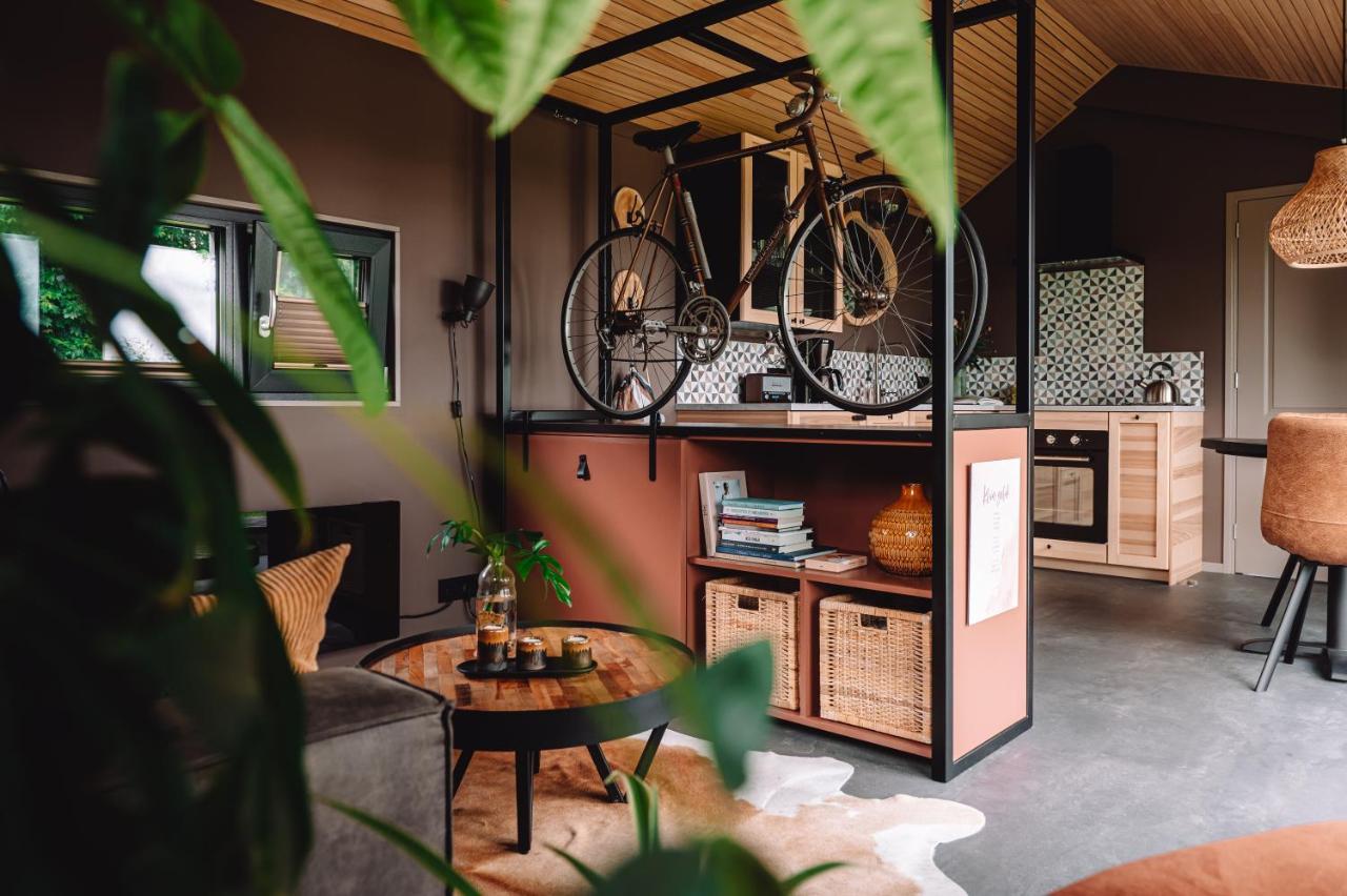 Bij De Genieterij Luxe Tiny Houses Koudum المظهر الخارجي الصورة