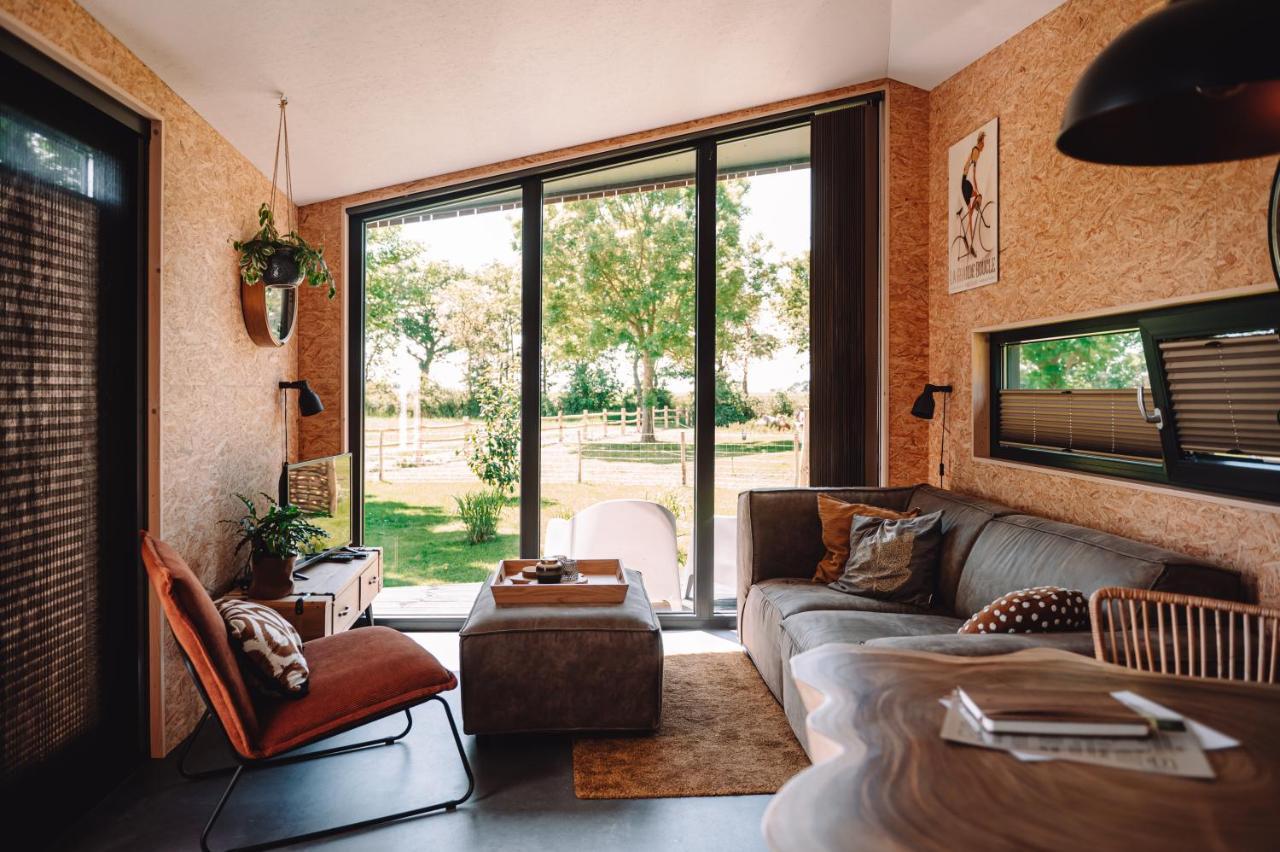 Bij De Genieterij Luxe Tiny Houses Koudum المظهر الخارجي الصورة