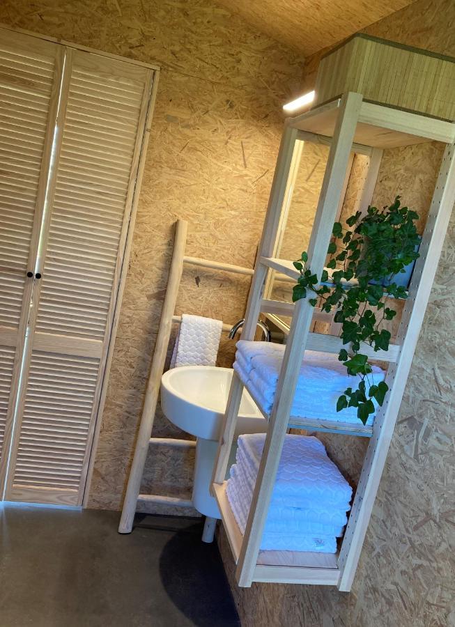 Bij De Genieterij Luxe Tiny Houses Koudum المظهر الخارجي الصورة