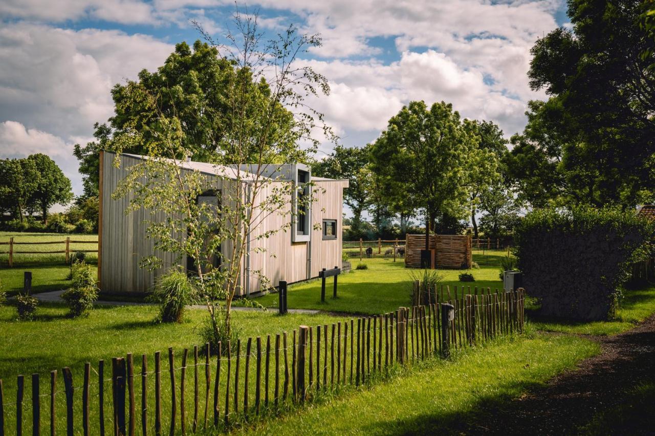 Bij De Genieterij Luxe Tiny Houses Koudum المظهر الخارجي الصورة