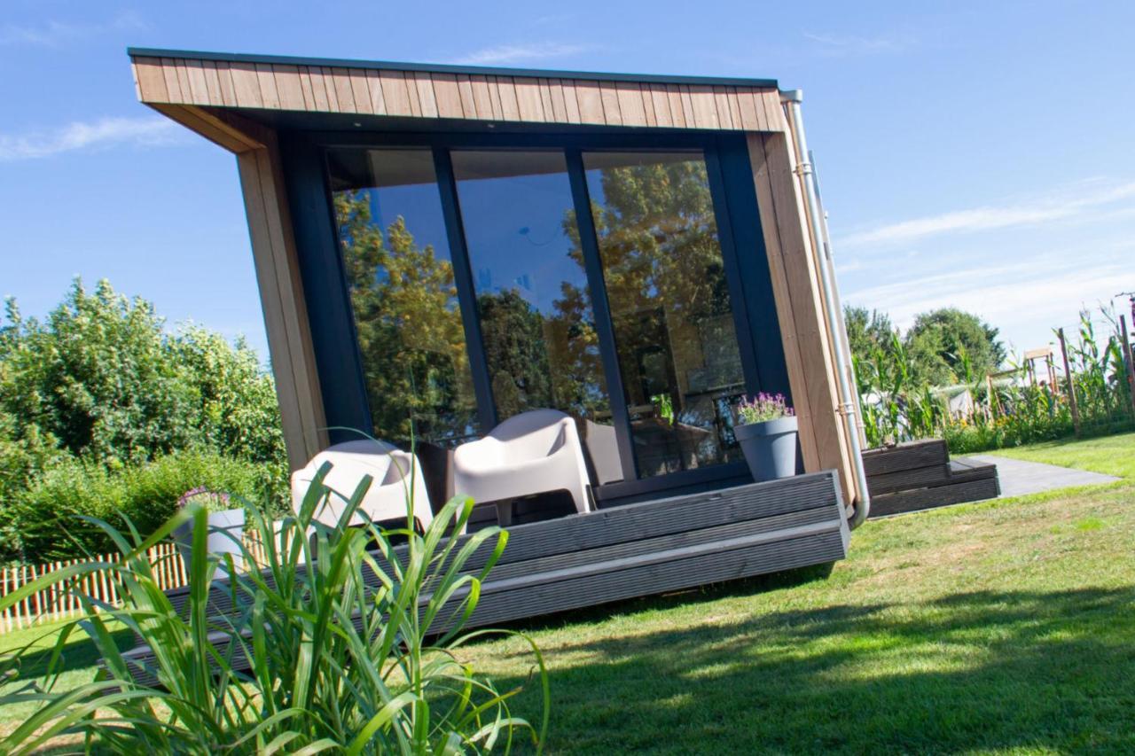 Bij De Genieterij Luxe Tiny Houses Koudum المظهر الخارجي الصورة