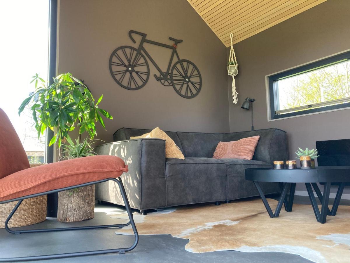 Bij De Genieterij Luxe Tiny Houses Koudum المظهر الخارجي الصورة