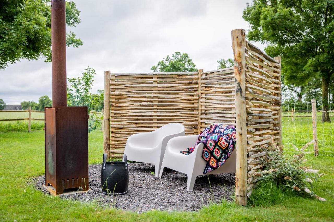 Bij De Genieterij Luxe Tiny Houses Koudum المظهر الخارجي الصورة