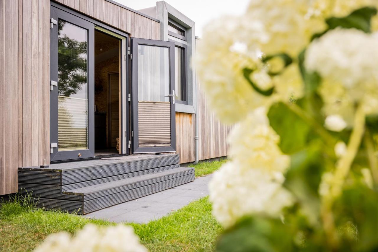 Bij De Genieterij Luxe Tiny Houses Koudum المظهر الخارجي الصورة