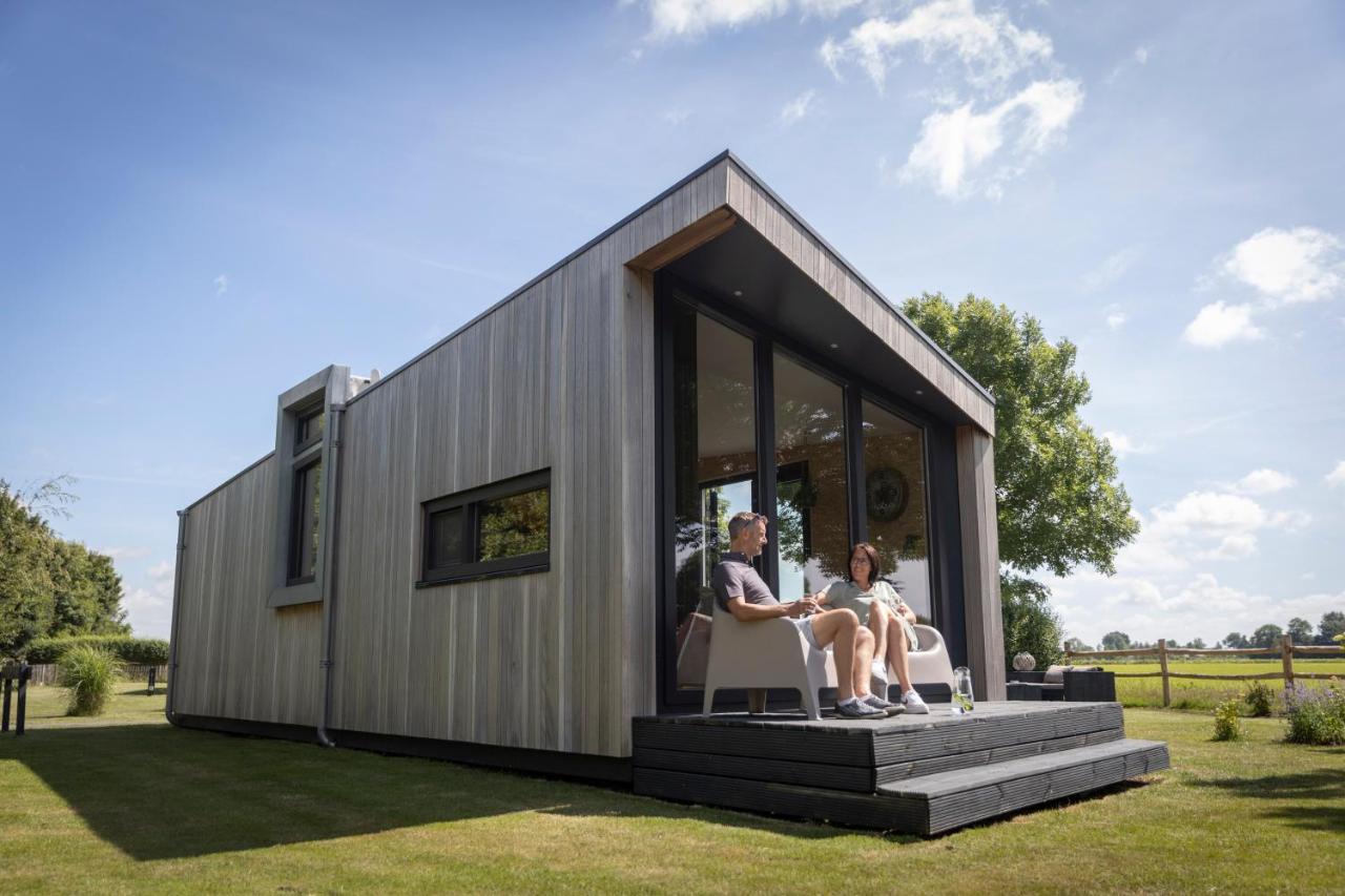 Bij De Genieterij Luxe Tiny Houses Koudum المظهر الخارجي الصورة